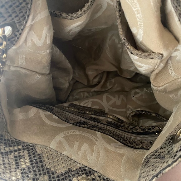 Michael Kors Snakeskin Purse - Picture 11 of 13